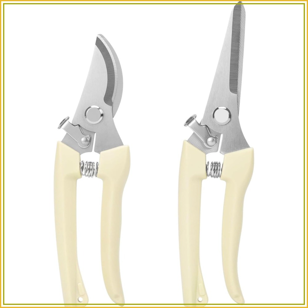 Bonsai Gardener - 2Pcs Professional Pruning Shears: Bypass &