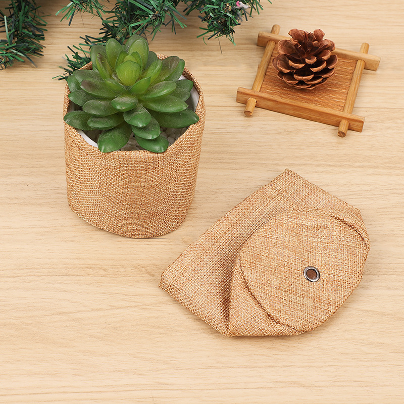 Bonsai Garden Grow Kit - Bonsai Tree Kit Mini Succulents Burlap