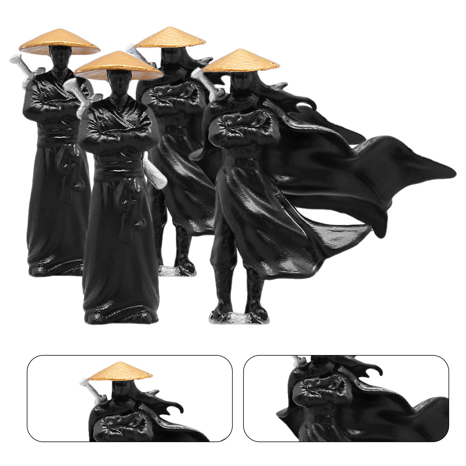 4Pcs Mini Ancient Style Chines – Bonsai Garden Chinese Garden recenzja i cena