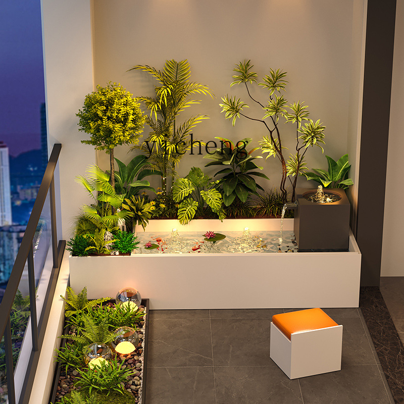 Garden Balcony Flower Box Sitt – Bonsai Garden Chinese Garden recenzja i cena