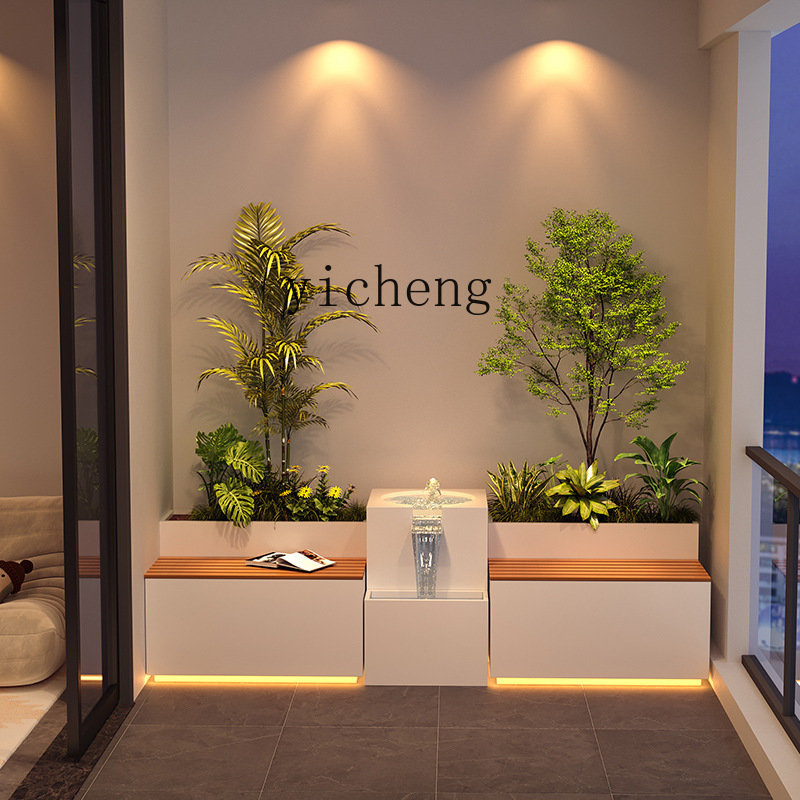 Garden Balcony Flower Box Sitt – Bonsai Garden Chinese Garden recenzja i cena