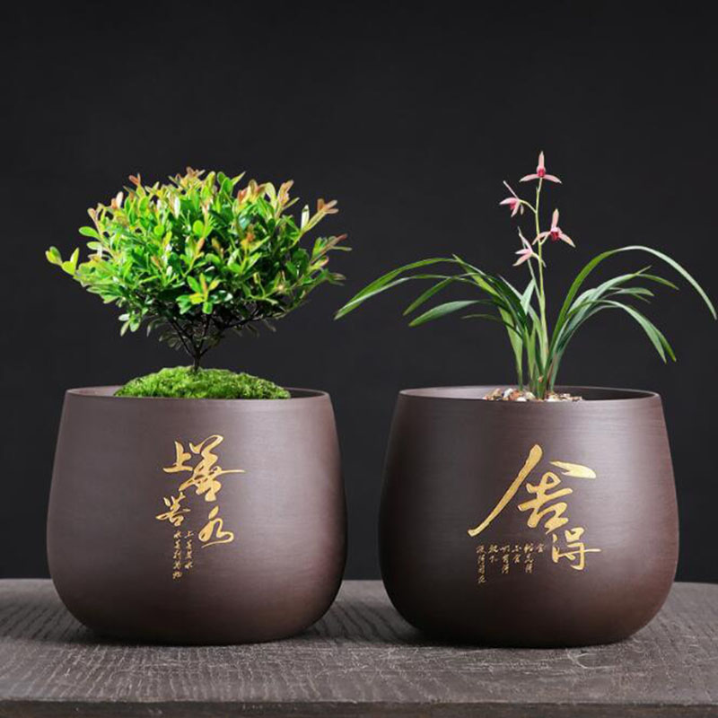 Chinese Style Purple Clay Flow – Bonsai Garden Chinese Garden recenzja i cena