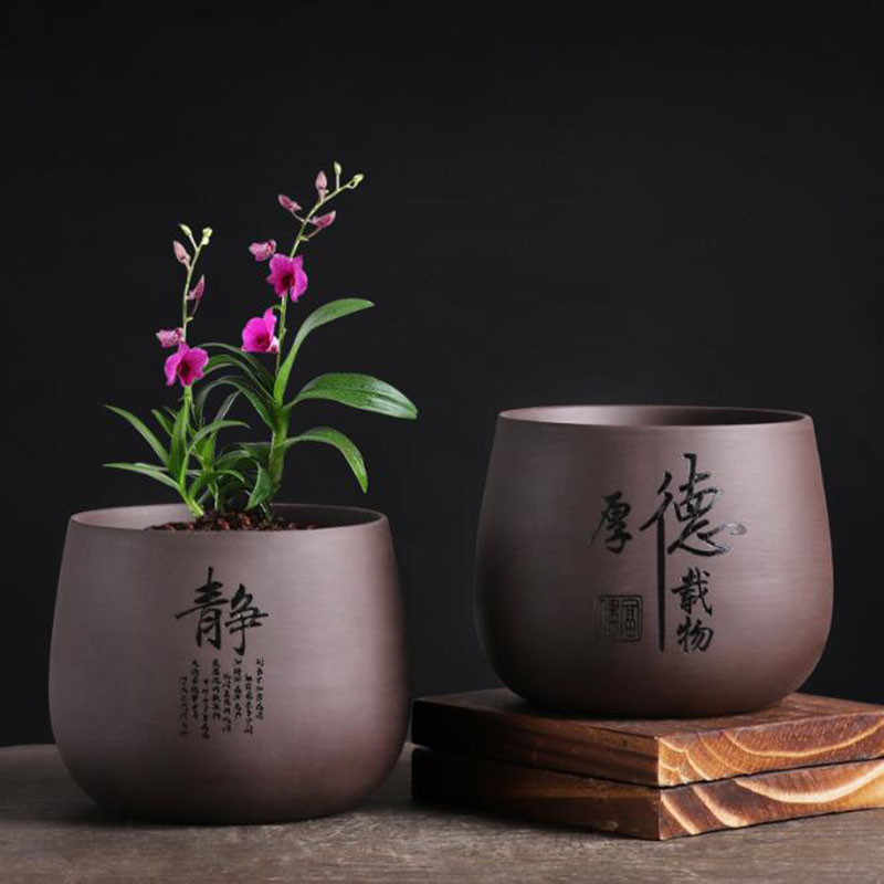 Chinese Style Purple Clay Flow – Bonsai Garden Chinese Garden recenzja i cena