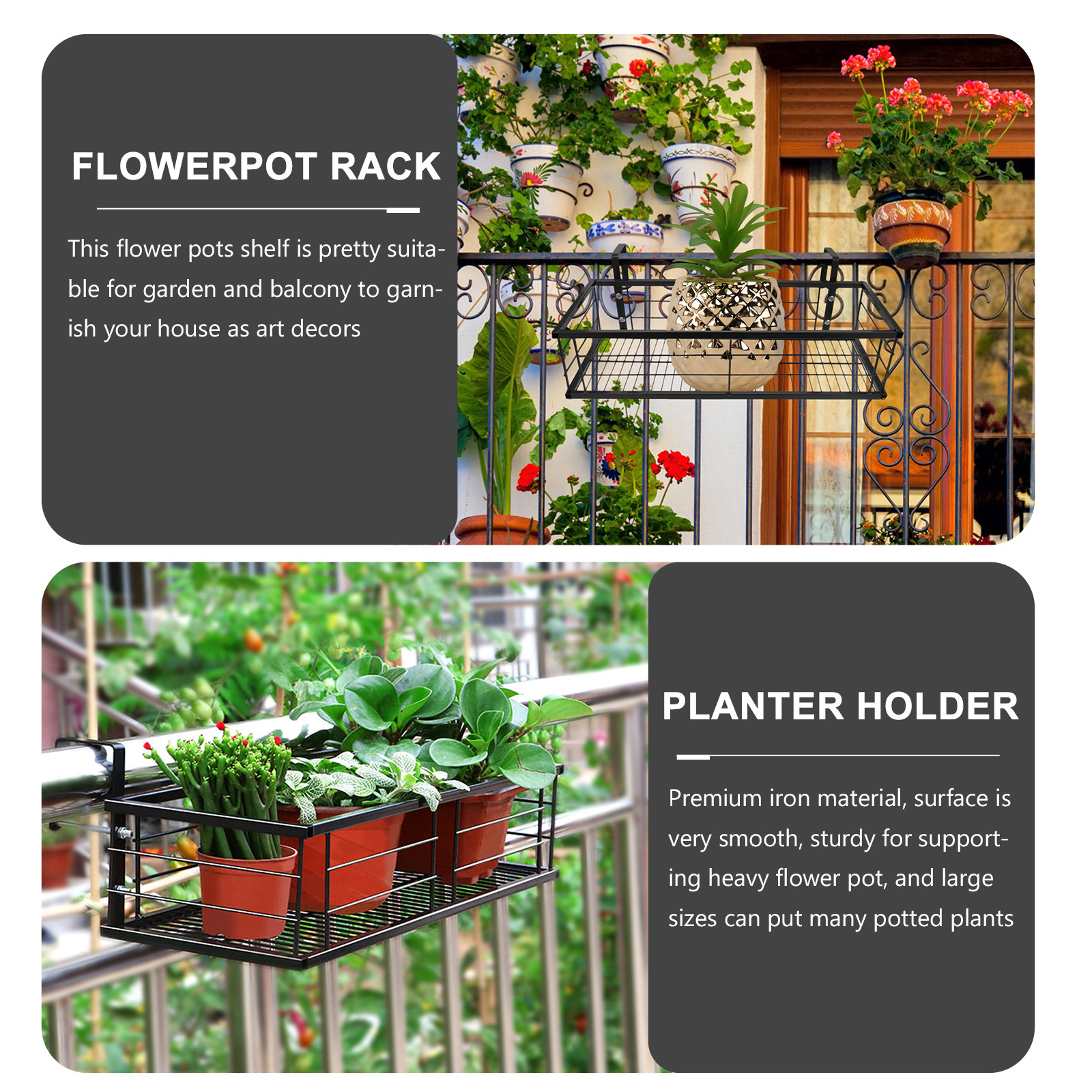 1Pcs Premium Iron Hanging Flow – Bonsai Gardener recenzja i cena