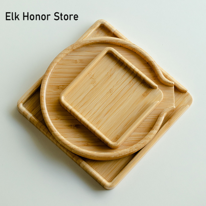 Chinese Bamboo Food Tray Puer  – Bonsai Garden Chinese Garden recenzja i cena