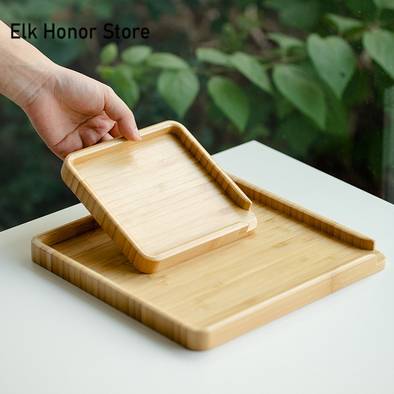 Chinese Bamboo Food Tray Puer  – Bonsai Garden Chinese Garden recenzja i cena