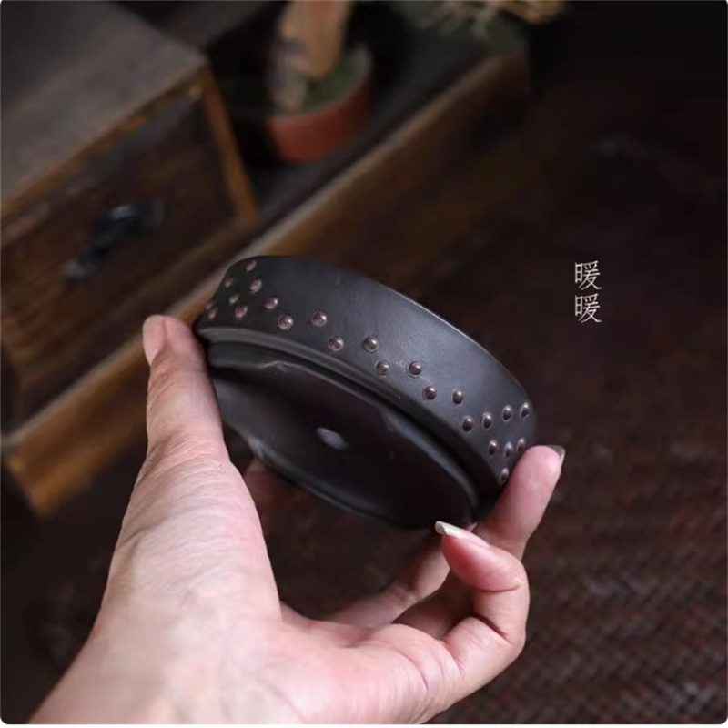 Ceramic Round Bonsai Pot, Drum – Bonsai Garden Chinese Garden recenzja i cena
