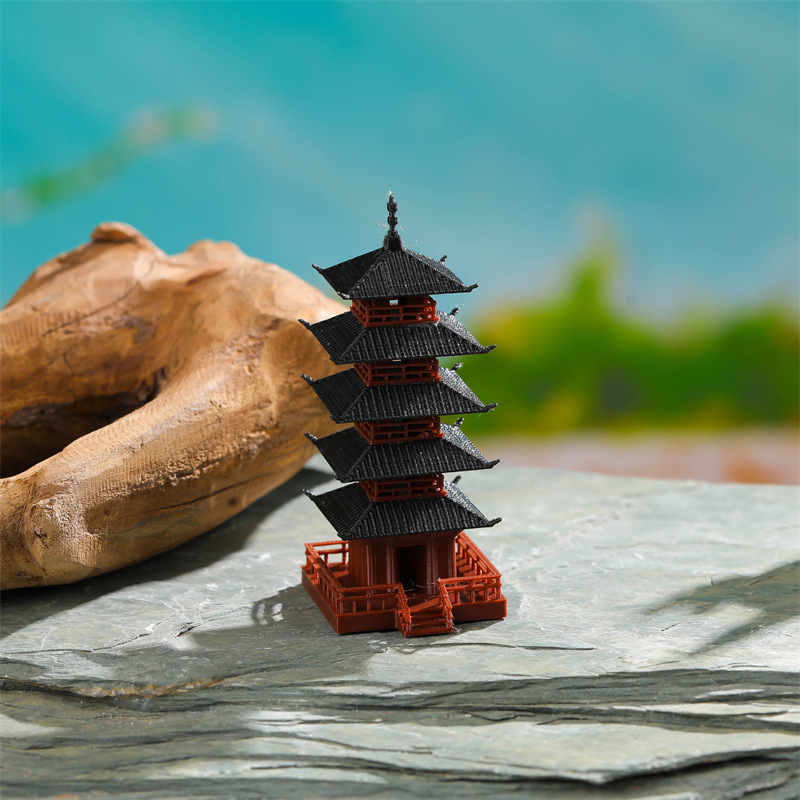 Garden Aquarium Bonsai Decor M – Bonsai Garden Chinese Garden recenzja i cena