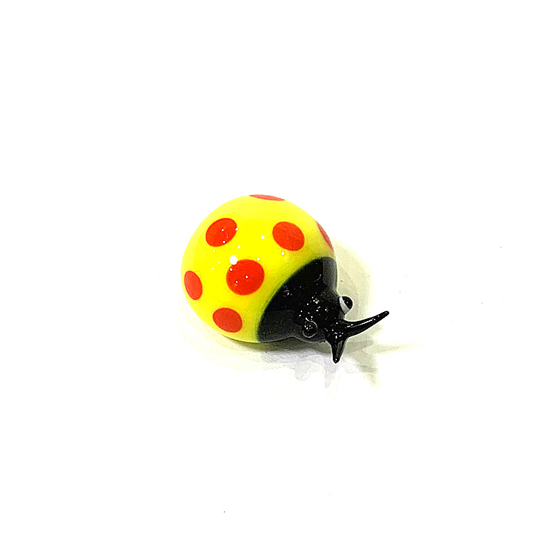 Colorful Mini Glass Ladybug Fi – Bonsai Garden Chinese Garden recenzja i cena