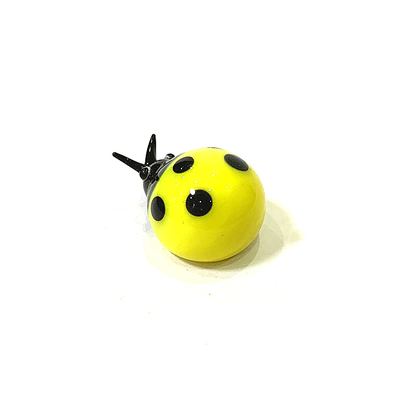 Colorful Mini Glass Ladybug Fi – Bonsai Garden Chinese Garden recenzja i cena