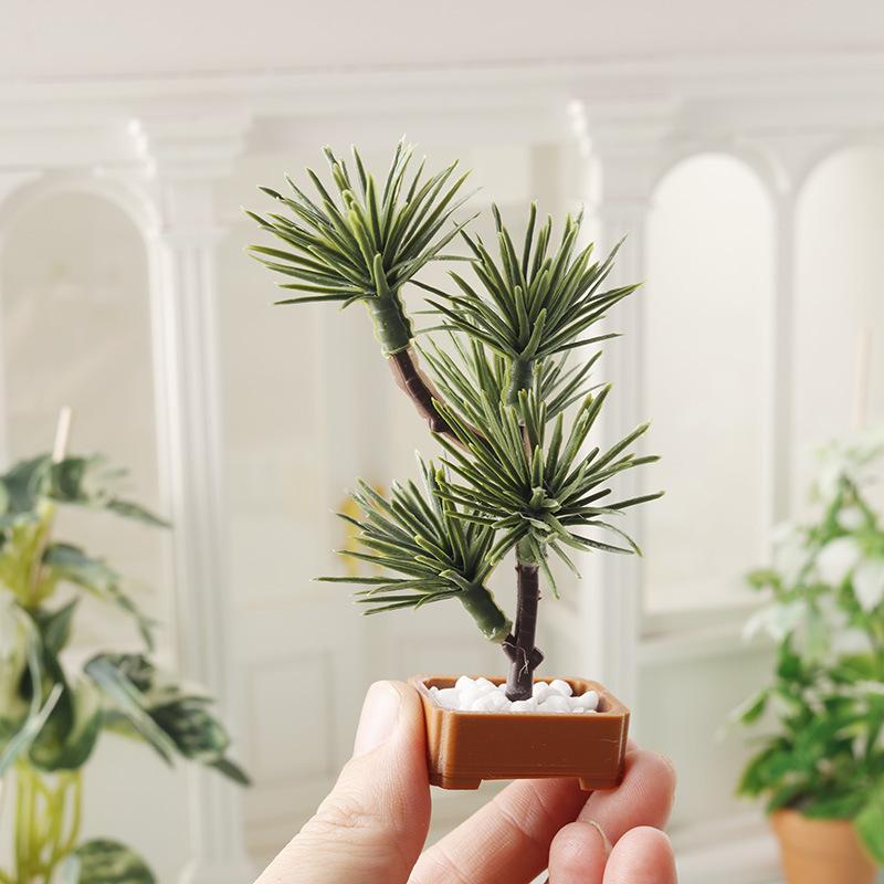 1Pcs 1/12 Dollhouse Simulation – Bonsai Gardener recenzja i cena