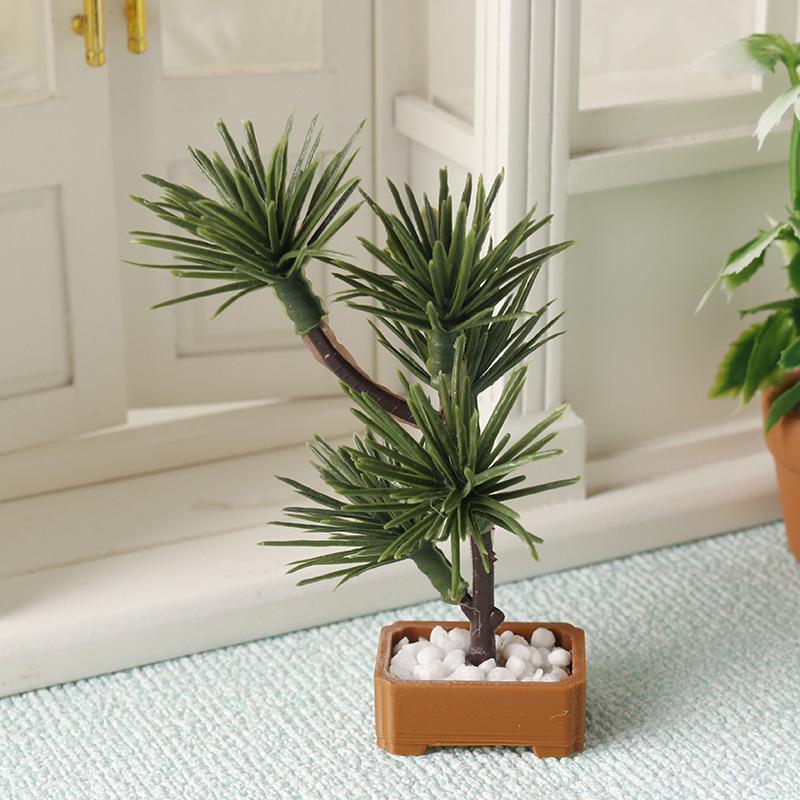 1Pcs 1/12 Dollhouse Simulation – Bonsai Gardener recenzja i cena