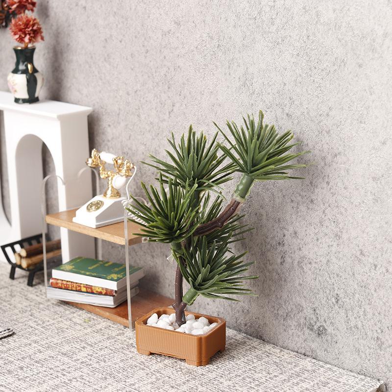 1Pcs 1/12 Dollhouse Simulation – Bonsai Gardener recenzja i cena