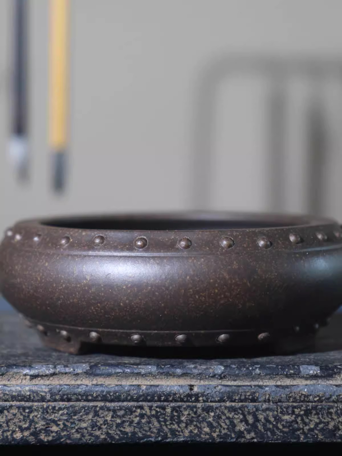 Ceramic Circle Bonsai Pot, Mad – Bonsai Garden Chinese Garden recenzja i cena