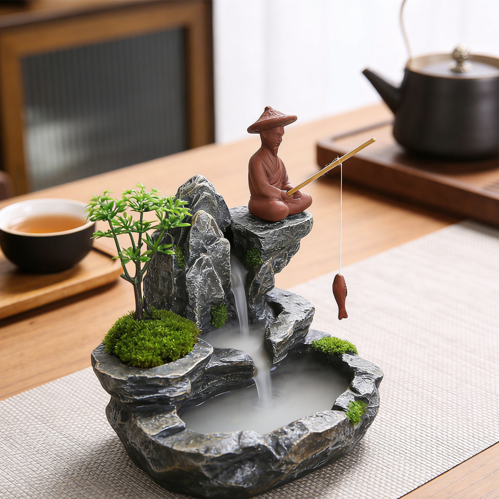 Miniature Chinese Fisherman St – Bonsai Garden Chinese Garden recenzja i cena