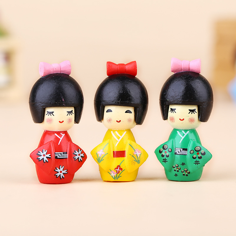 New Japanese Cute Girl Figurin – Bonsai Garden Chinese Garden recenzja i cena