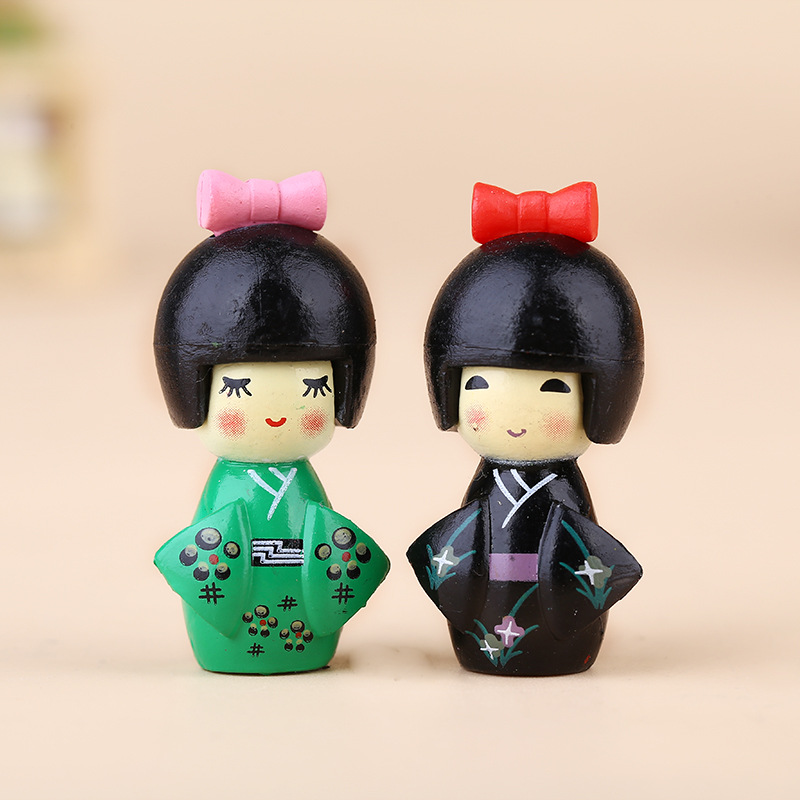 New Japanese Cute Girl Figurin – Bonsai Garden Chinese Garden recenzja i cena