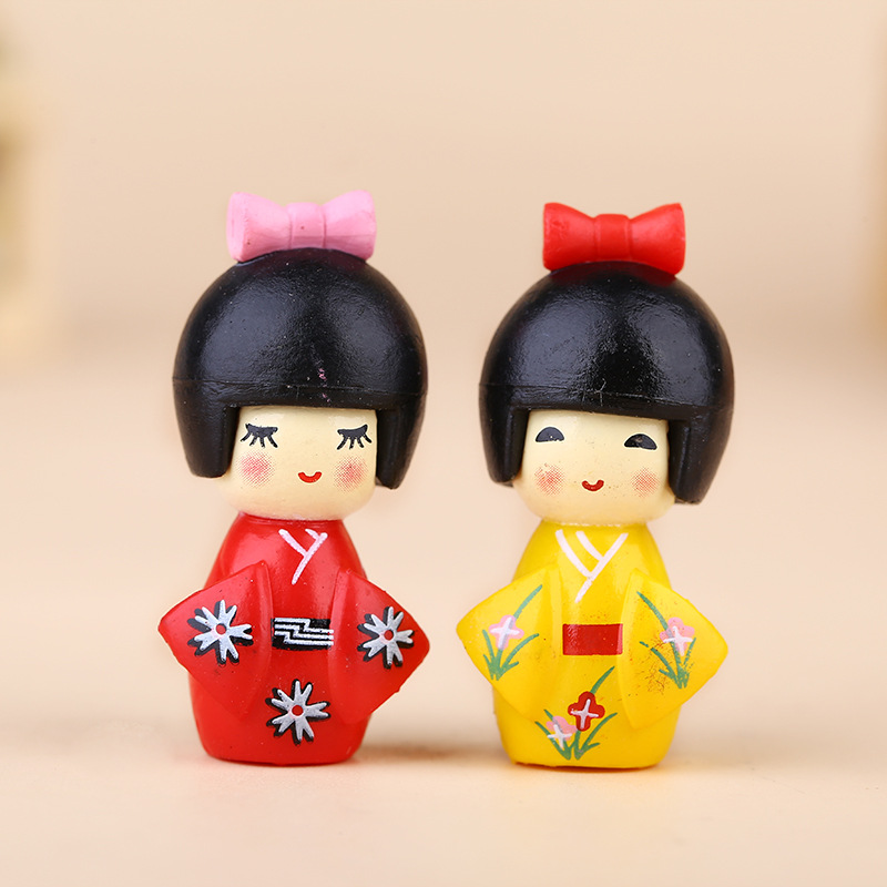 New Japanese Cute Girl Figurin – Bonsai Garden Chinese Garden recenzja i cena