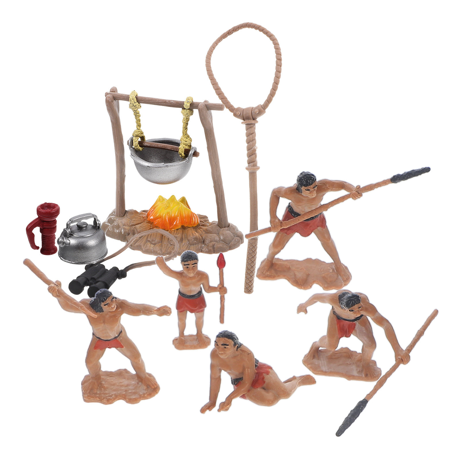 1Set Mini Primitive Men Decor  – Bonsai Tool Set recenzja i cena