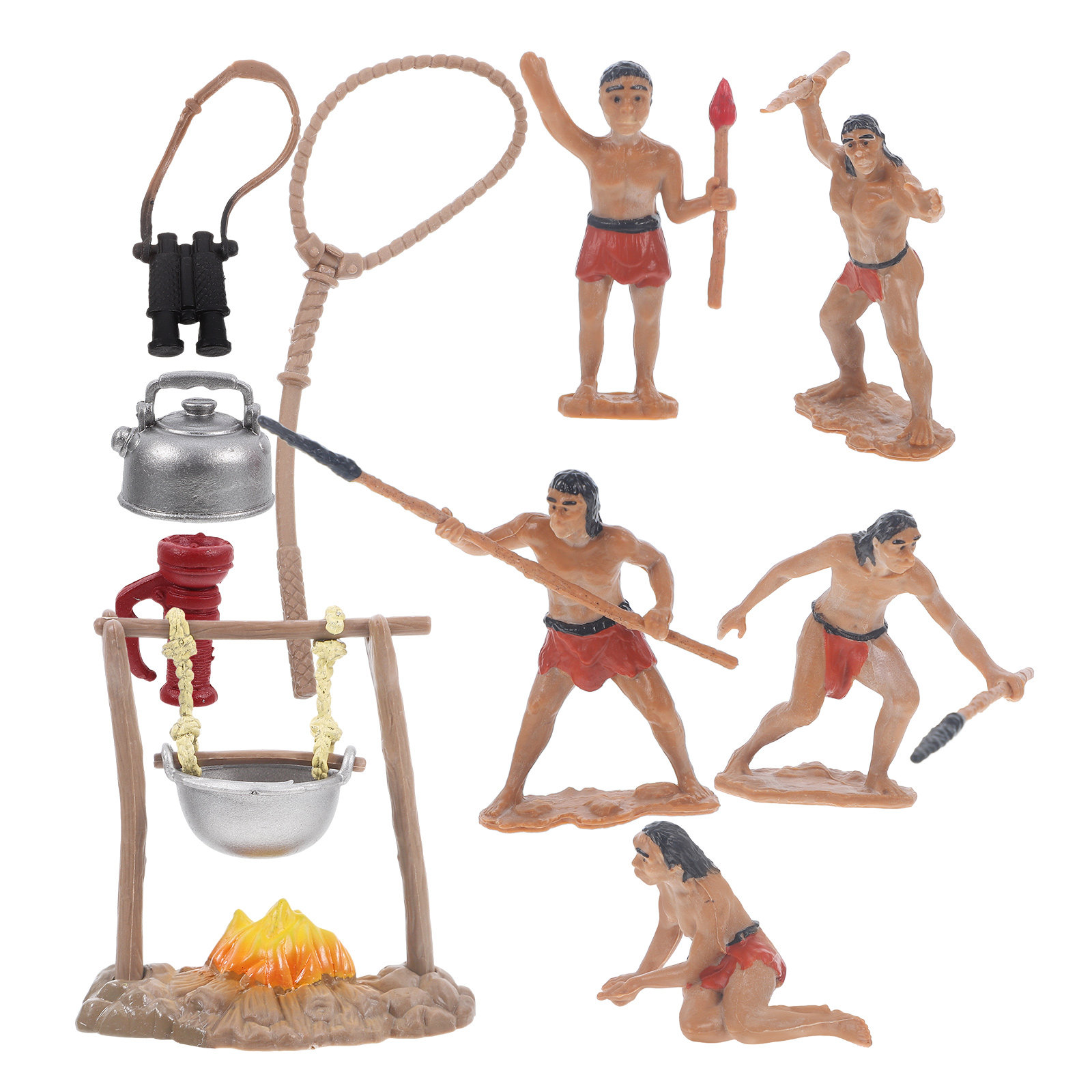 1Set Mini Primitive Men Decor  – Bonsai Tool Set recenzja i cena