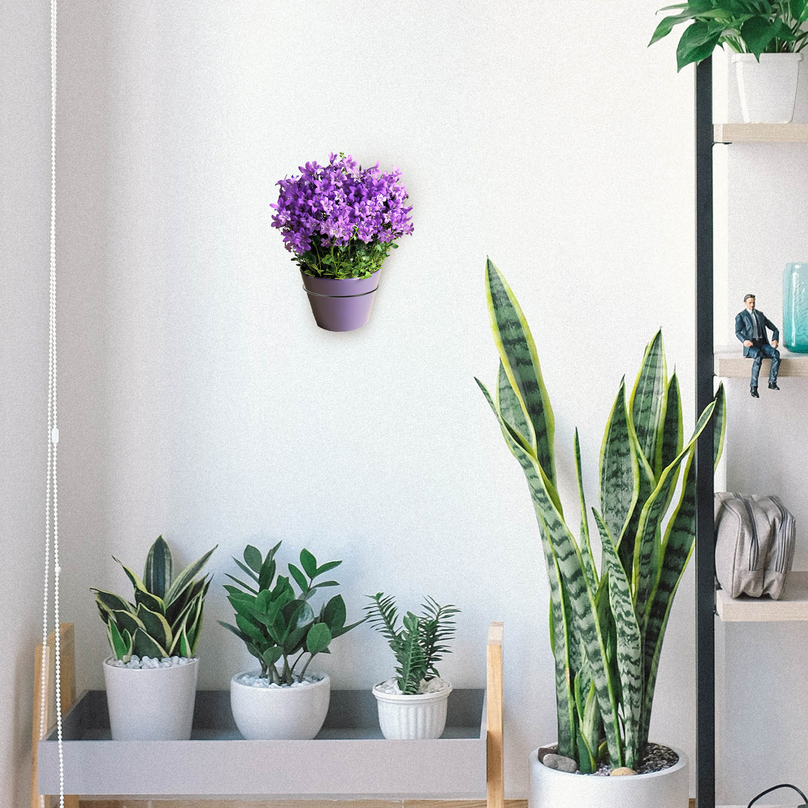 Iron Wall-Mounted Flowerpot Ra – Bonsai Gardener recenzja i cena
